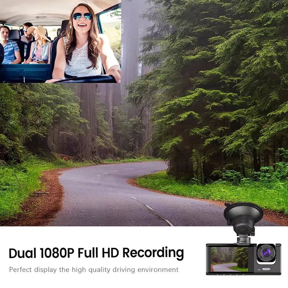 with Driving WiFi, for 3 Auto Safety Clear Dash Video Cam Camera Car Recorder ammoon