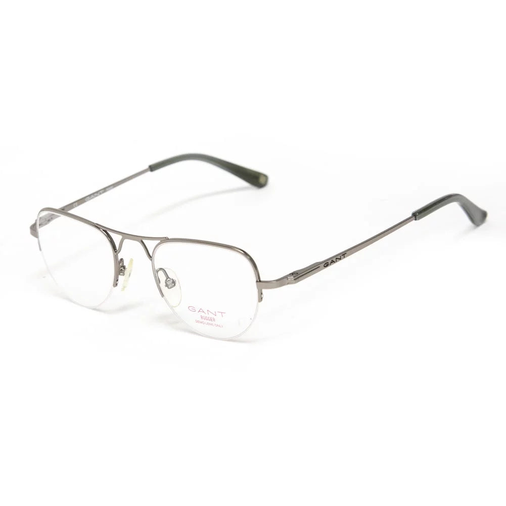 Gant Gerard Saddle Bridge Eyeglass Frames 44Mm Satin Gunmetal