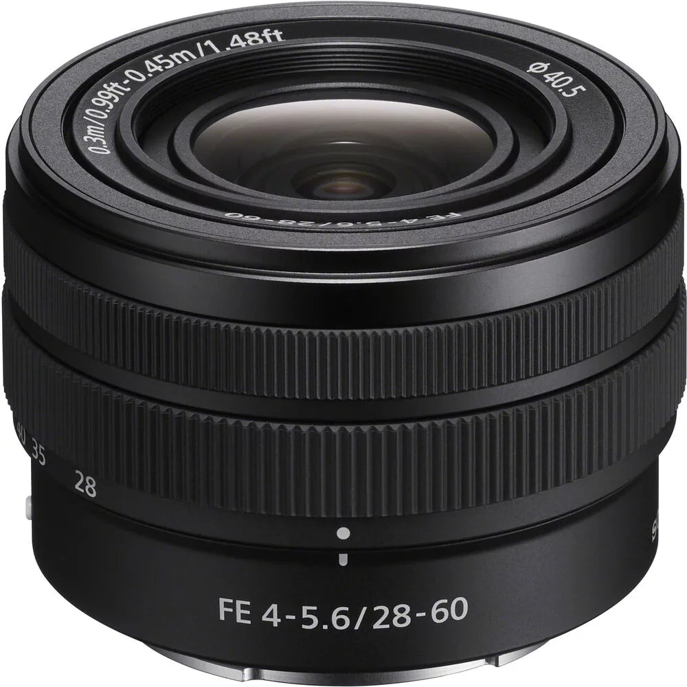 a7C (Black) +Flash- Mirrorless 28-60mm G Lens+24mm with Kit Lens Camera f/2.8