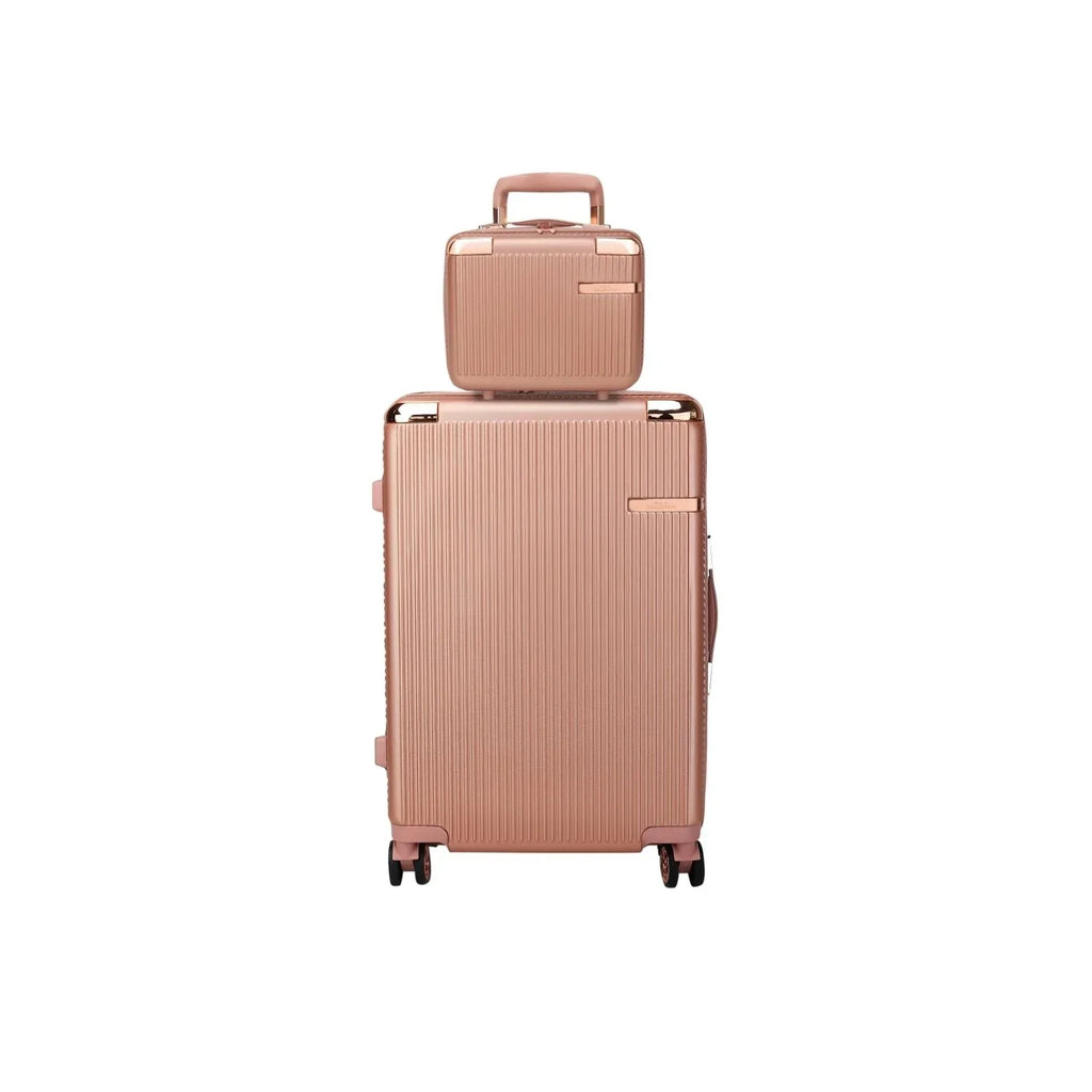 and Piece Expandable 2 Luggage MKF Mia Collection by Handles with K. Wheels Tulum Spinner Set