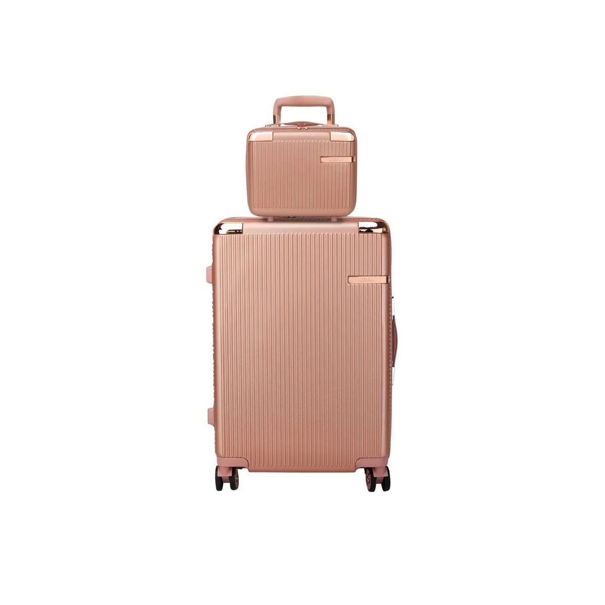 and Piece Expandable 2 Luggage MKF Mia Collection by Handles with K. Wheels Tulum Spinner Set