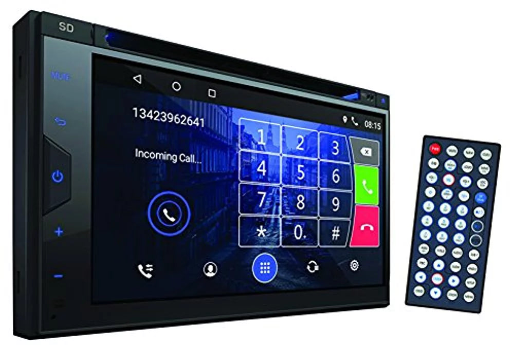 2015-Up Dash Powersport Polaris Navigation Scosche Enrock Antenna 2-DIN Kit Receiver, Slingshot), Touchscreen Pyle CD Flexible Stereo Wi-Fi AM/FM Bluetooth Install Audio: Marine (Fits
