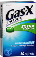 of Extra Strength (Pack 50 Softgels 4) Gas-X SoftGels