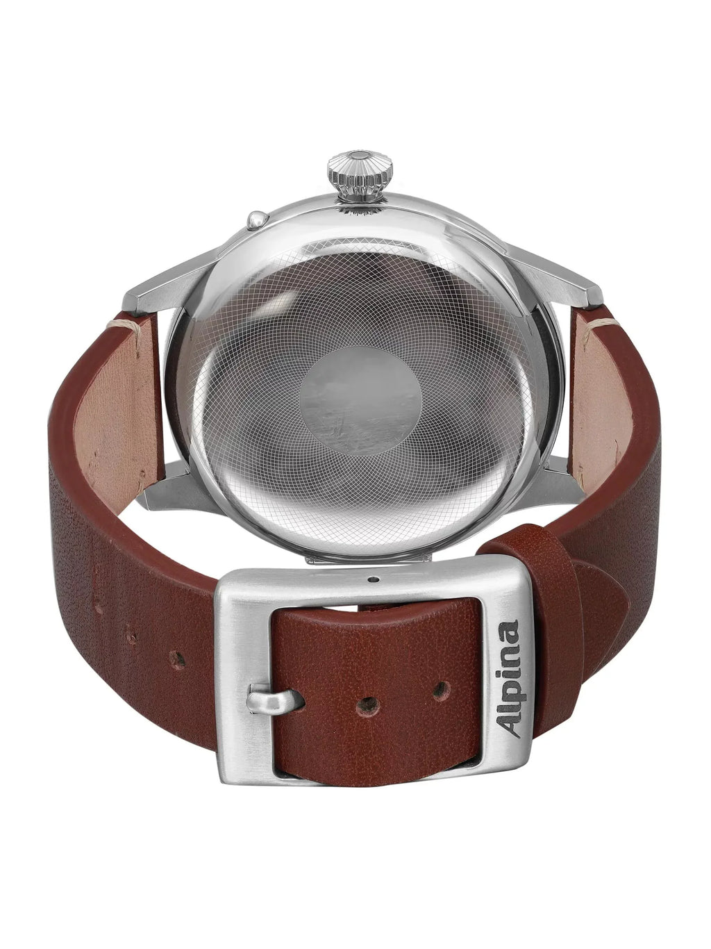 Alpina Pilot Heritage Startimer 44Mm Steel Green Dial Mens Watch Al-525Kbg4Sh6