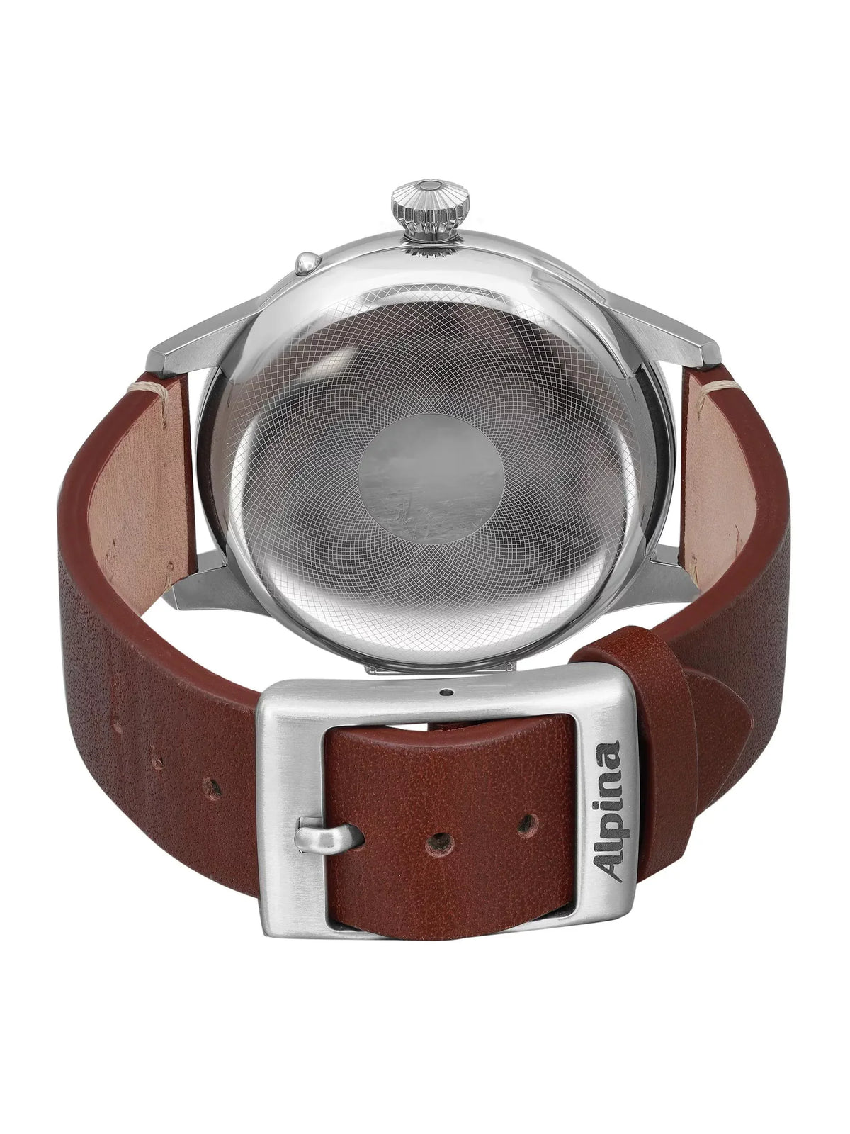 Alpina Pilot Heritage Startimer 44Mm Steel Green Dial Mens Watch Al-525Kbg4Sh6