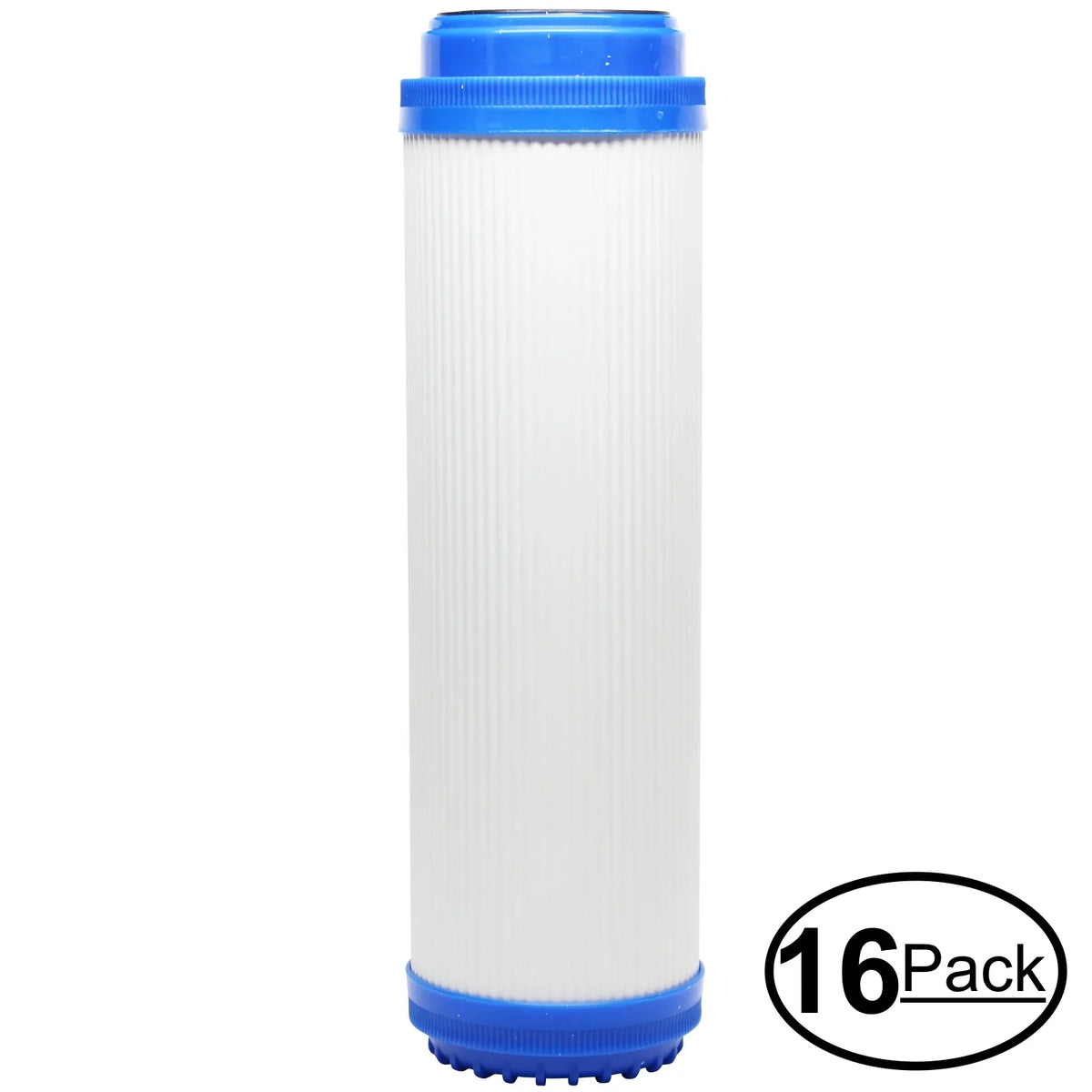 16-Pack Replacement For Aquafx Addonsed-10 Granular Activated Carbon Filter - Universal 10-Inch Cartridge For Aquafx Add On Sediment 10 - Denali Pure Brand