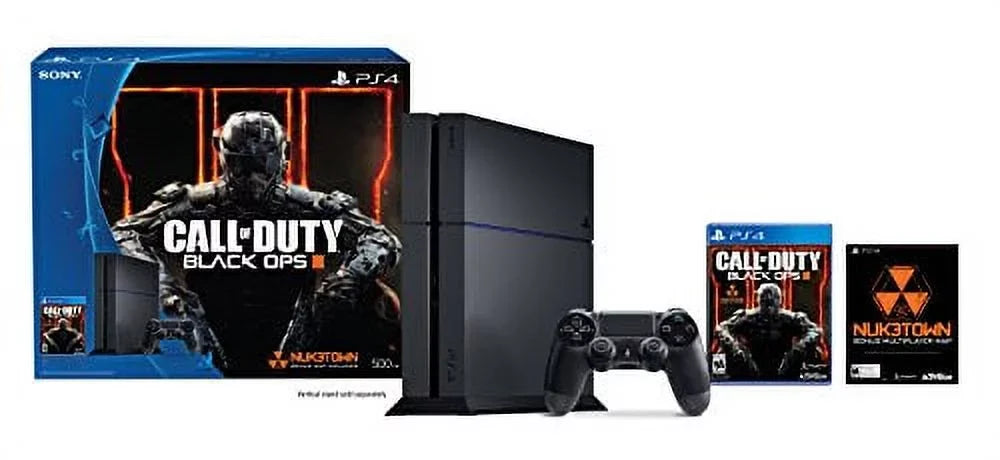 Sony Playstation 4 500Gb Bundle With Call Of Duty Black Ops Iii - Black