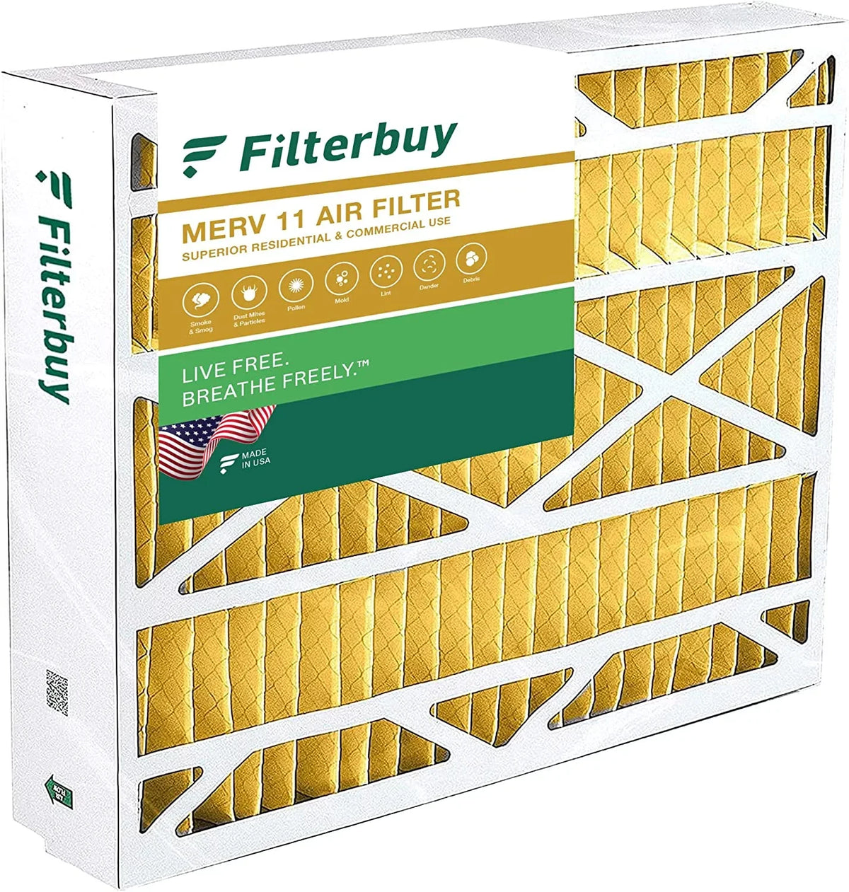 102/2120 MERV AC 11 (1-Pack) for Filterbuy Aprilaire 20x25.25x3.5 Space-Gard HVAC Pleated Filters Furnace Air
