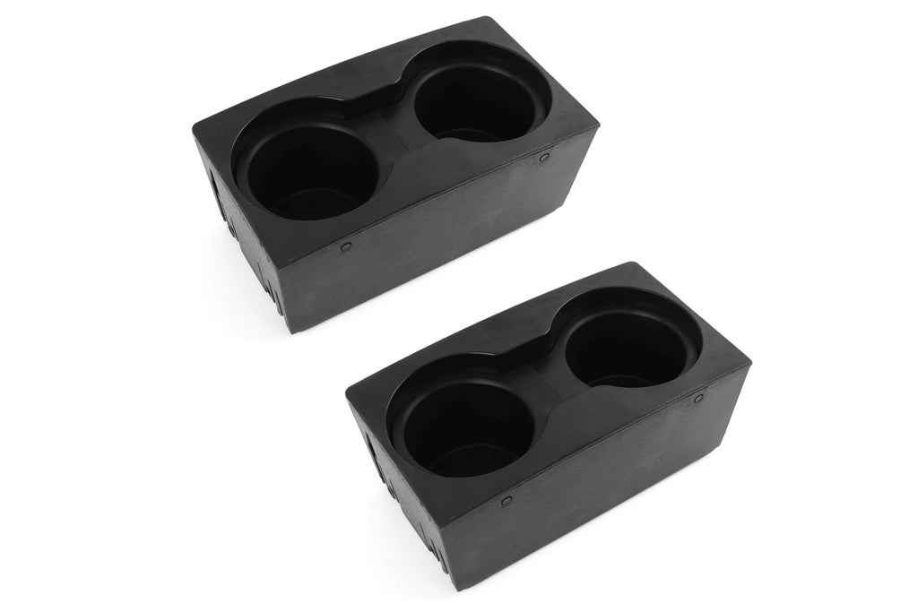 Compatible fits Beverage Mounted Auto Cups Super Front 2011-2016 with (flow Red Cup design) Black Console Floor F-250/F-350/F-450/F-550 Center Holder 2 Hound through 4 Inserts Holder Holds Duty