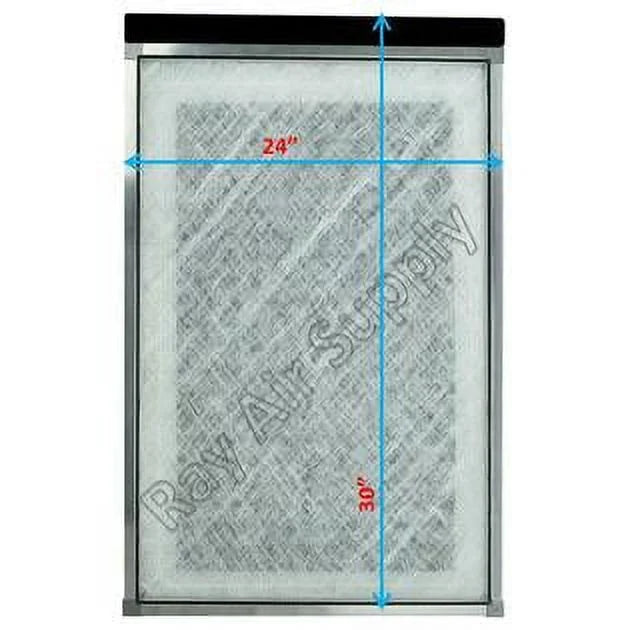 Pack) Air WHITE Guard Replacement Pads RAYAIR 24x30 with Cleaner SUPPLY Filter Refills Compatible MicroPower 24x30 (3