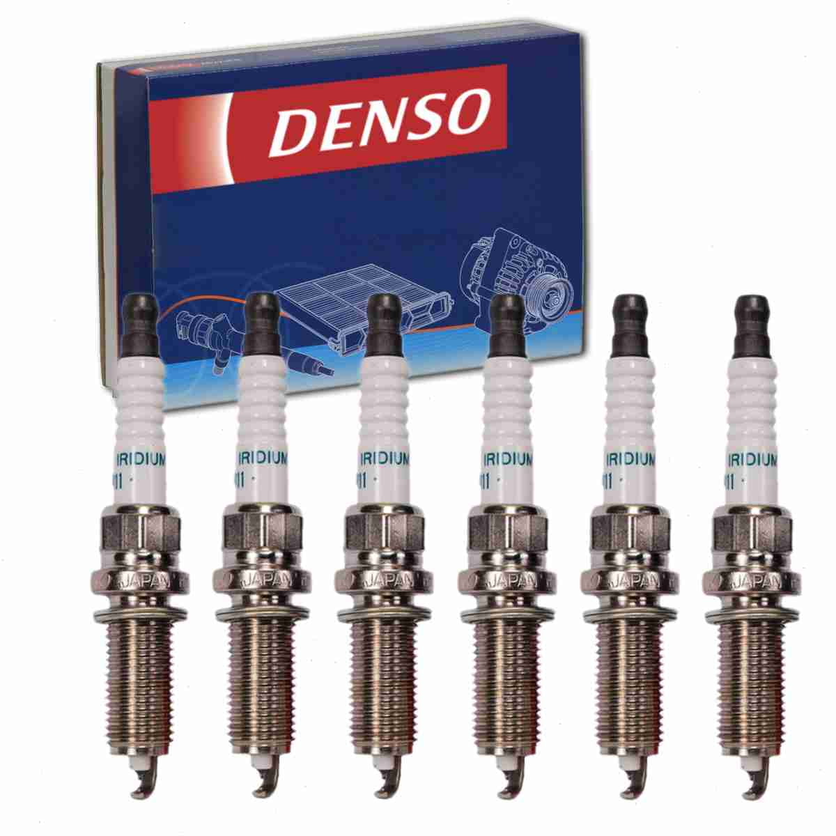 Infiniti Plugs 6 Spark compatible DENSO 2008-2013 with pc V6 3.7L G37