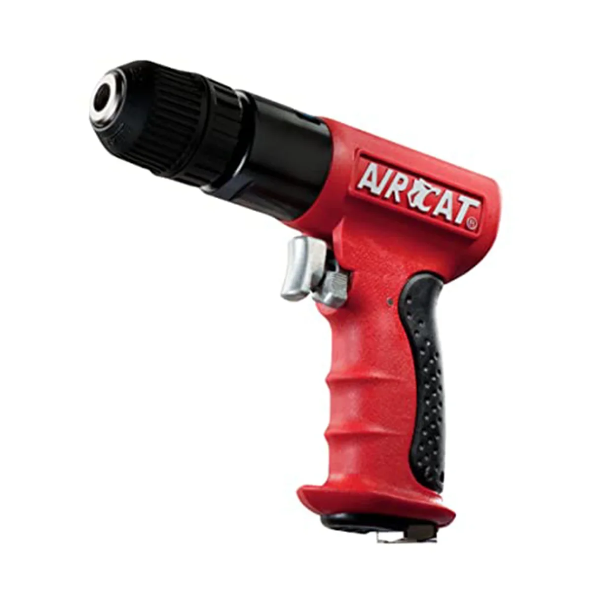 Aircat Pneumatic Tools 4338 .6 Hp 3/8-Inch Composite Reversible Drill With Jacobs Chuck 1,800 Rpm