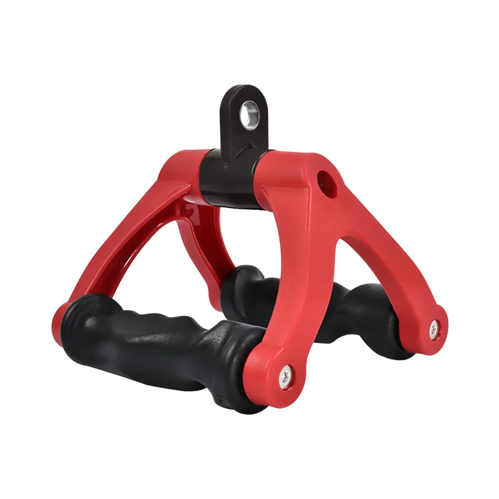 D Row Home Handle 661 Machine Attachment Two Training Fitness, ,Gym Pull Cable ,Back Bar for Red Rowing Down Attachment Tricep Bearing Rope