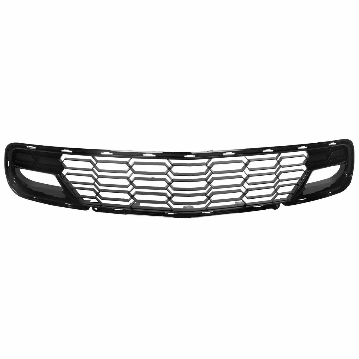 C7 Front Corvette Painted Cover Camera Bracket) Lower Kojem Z06 All Front Glossy Models (W/O design Black 2014-2019 Bumper Plastic Chevrolet Grille for