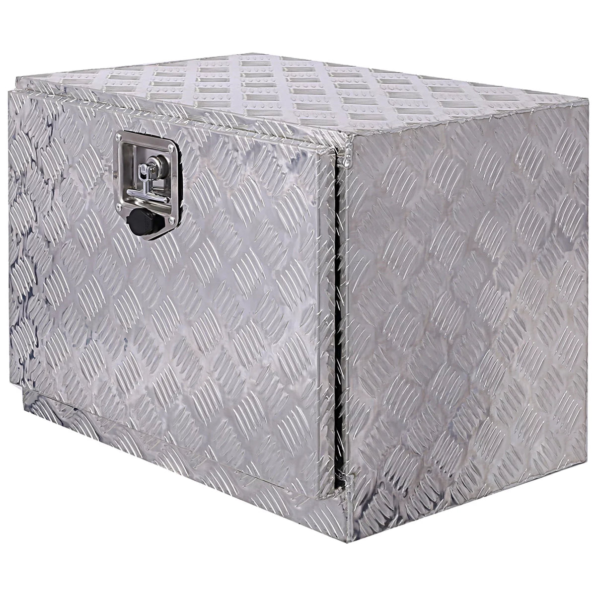 w/ Organizer, Box Truck Lock Box, Jarbalai Bed Keys, 24 Storage Silver exterior Box, Aluminum Tool inches Storage Tool Trailer Box, Underbody Tool RV Pickup