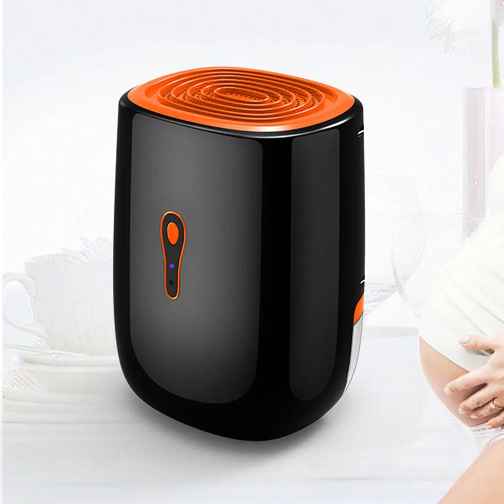 Portable Dehumidifier Air Dryer Silent Compact For Bedroom Basements Kitchen