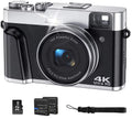 32GB Vlogging for Camera Camera YouTube Video 4K Camera Autofocus SD Photography 4K Digital Card Digital 16X Zoom with for 48MP