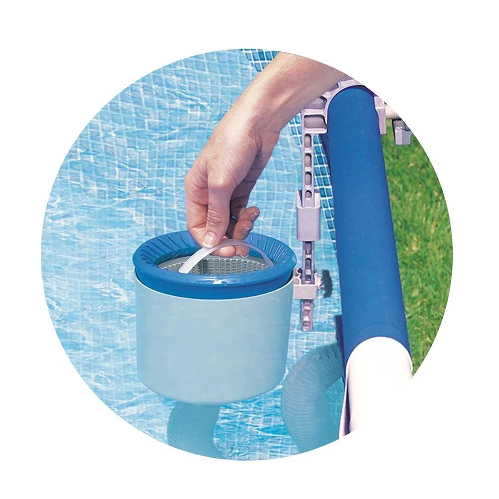 Intex Filter Ground Automatic w/ Pump Sand Skimmer Above Intex Pool Bundled