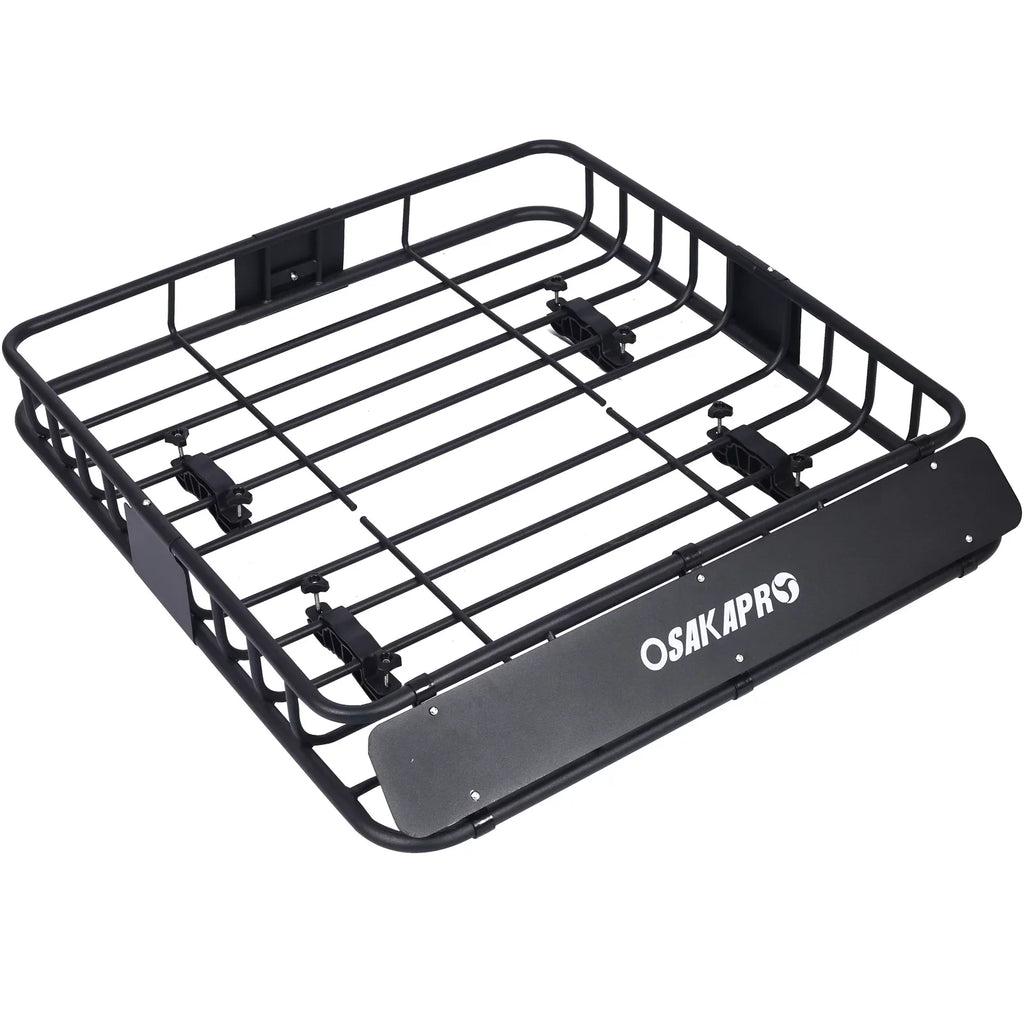 Cargo steel Roof Rack Rack,Top Basket，Motoring Rooftop Carrier 43"，black Mount Roof