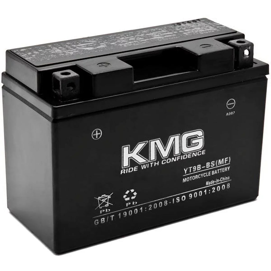 Scooter KMG Watercraft High Free ATV SMF Battery Powersport Sealed Motorcycle YT9B-BS Maintenance OEM Performance Replacement 12V Snowmobile