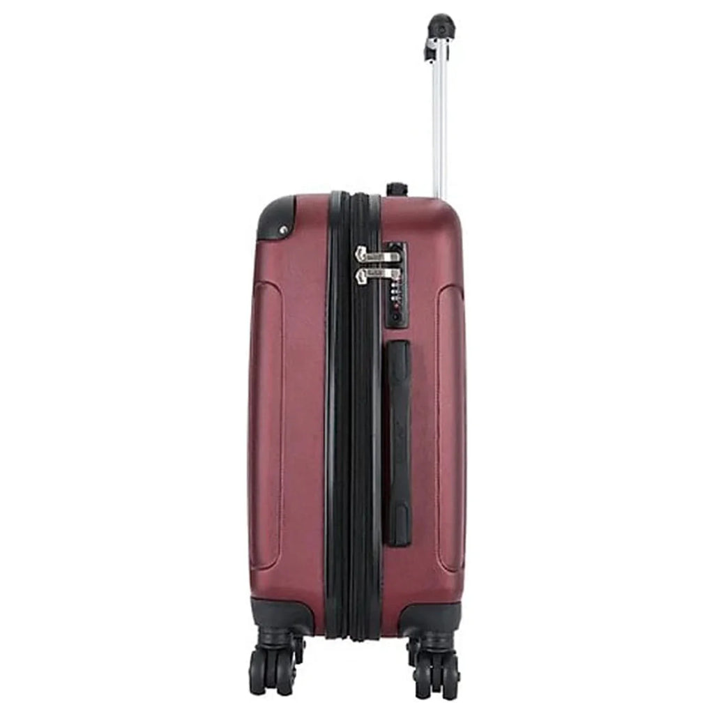 (DKINT00S-WIN) Plastic Spinner 4-Wheel DUKAP INTELY Wine Luggage