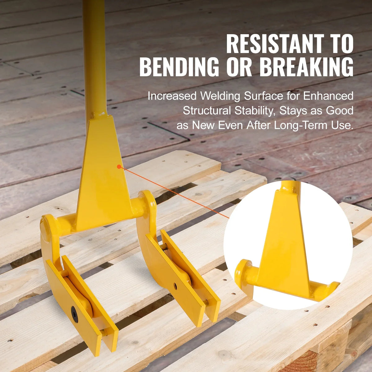 41-Inch Handle BENTISM Pallet Wrecker Tool Deck Pallet Bar lbs Pry 2000 Buster