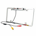 New 12V Car Rearview Backup Camera 8 Ir Night Vision Us License Plate Frame Cmos