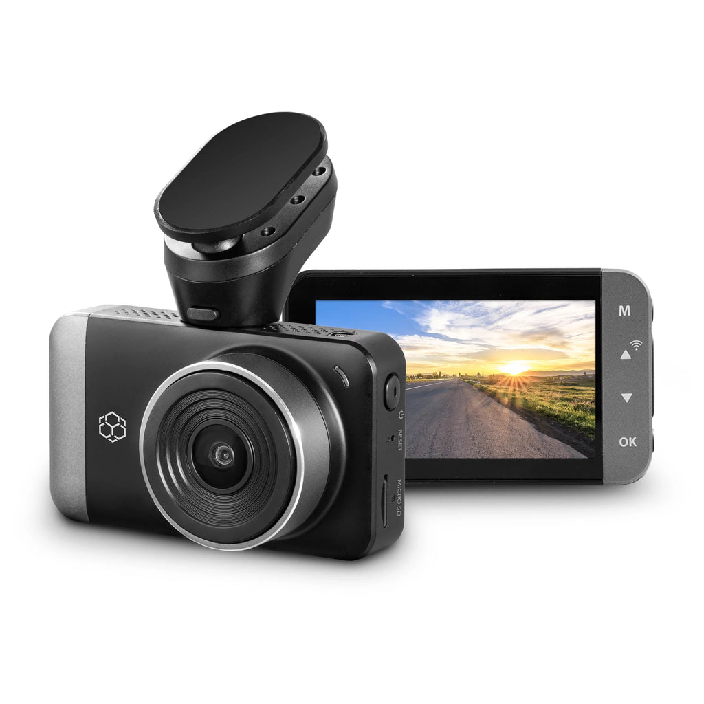 Yada 4K Roadcam Pro Gps With App, 150 Degree Wide Angle Lense, 3" Lcd Screen, Uhd Resolution High Dynamic Range For Day/Night. G-Sensor Technology With Park And Record Mode