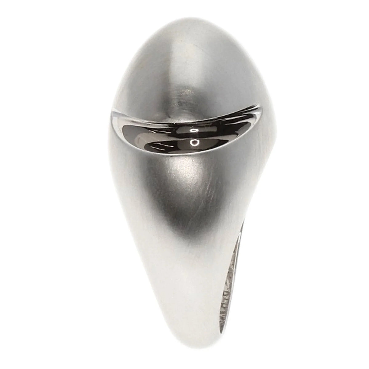 K18 Cabochon #53 Ring Women's Bvlgari Gold (Good) Pre-Owned White BVLGARI