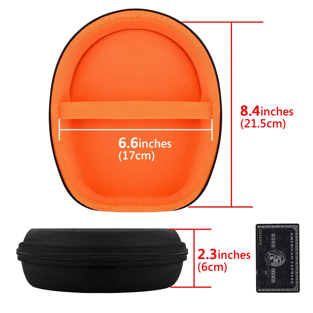 20 UC, Shield Evolve Shell 40 Bag 65, Case Jabra Case, with Travel 65UC, Hard Headphones Compatible (Black) Replacement 40, UC Geekria Carrying