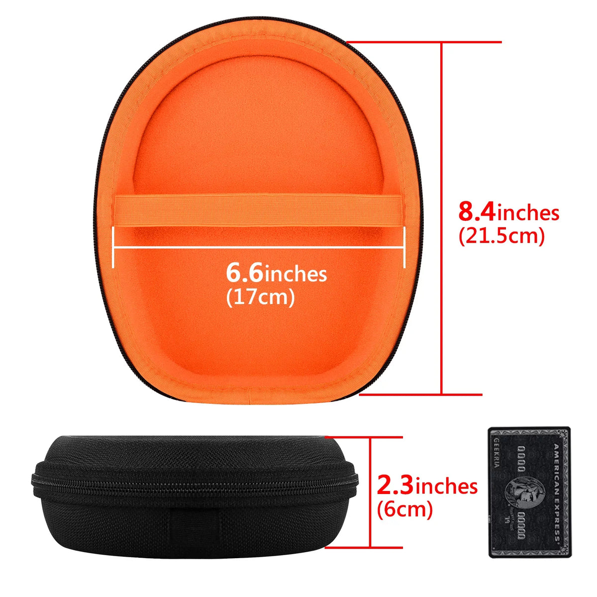 20 UC, Shield Evolve Shell 40 Bag 65, Case Jabra Case, with Travel 65UC, Hard Headphones Compatible (Black) Replacement 40, UC Geekria Carrying