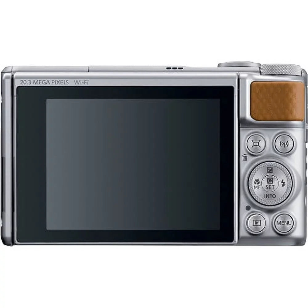 Canon Powershot Sx740 Hs Digital Camera (Silver) With 64Gb Sd, Tripod, And More
