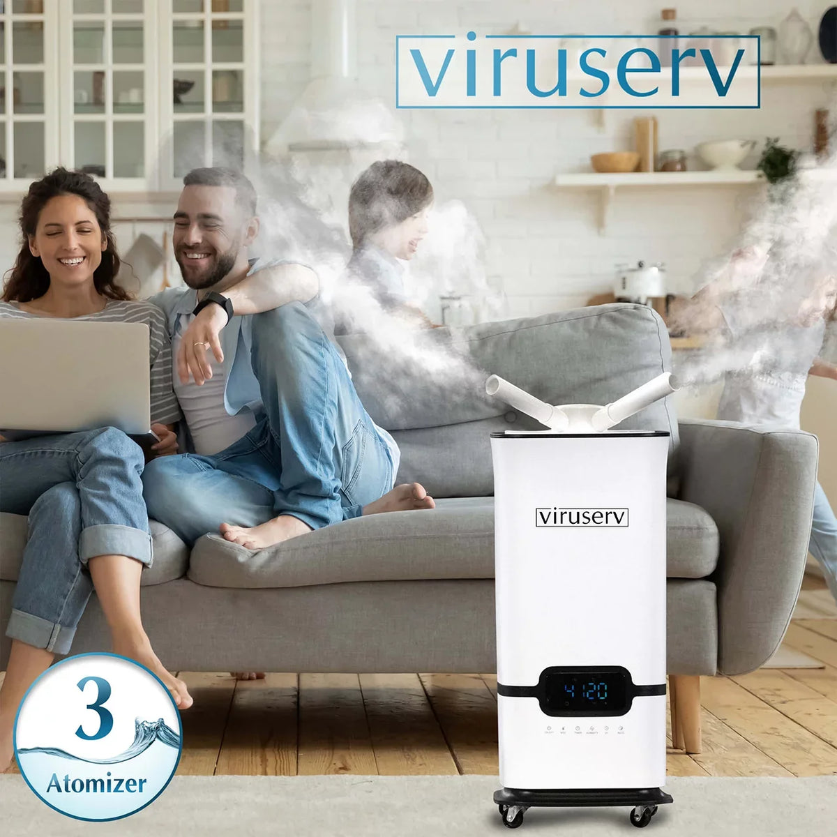 Viruserv Vf Cumulus Disinfectant Fogger Machine