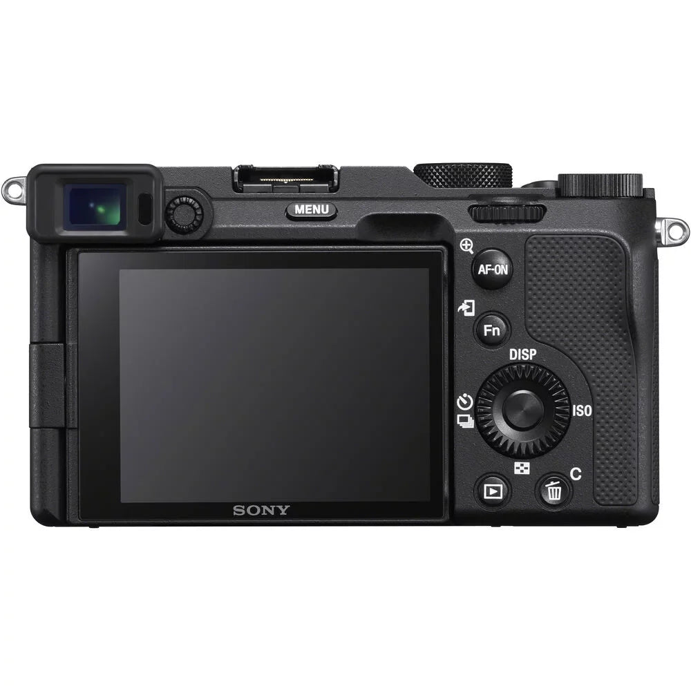 a7C (Black) +Flash- Mirrorless 28-60mm G Lens+24mm with Kit Lens Camera f/2.8