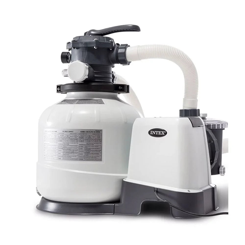 Intex Filter Ground Automatic w/ Pump Sand Skimmer Above Intex Pool Bundled