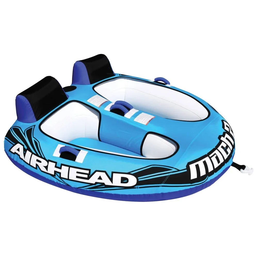 Airhead Aht2M2 Mach 2 Inflatable Double Rider Towable Water Tube
