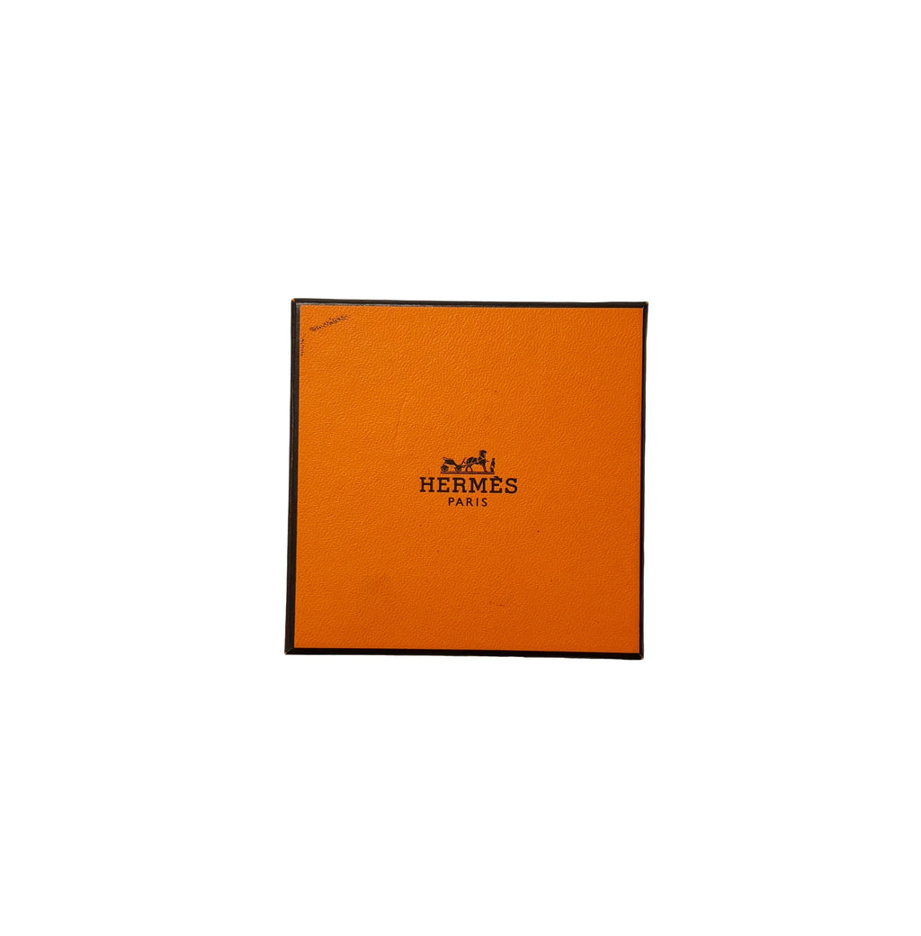 Hermes Charniere Uni Narrow Hinged Bracelet In Rose Candeur Second-Hand