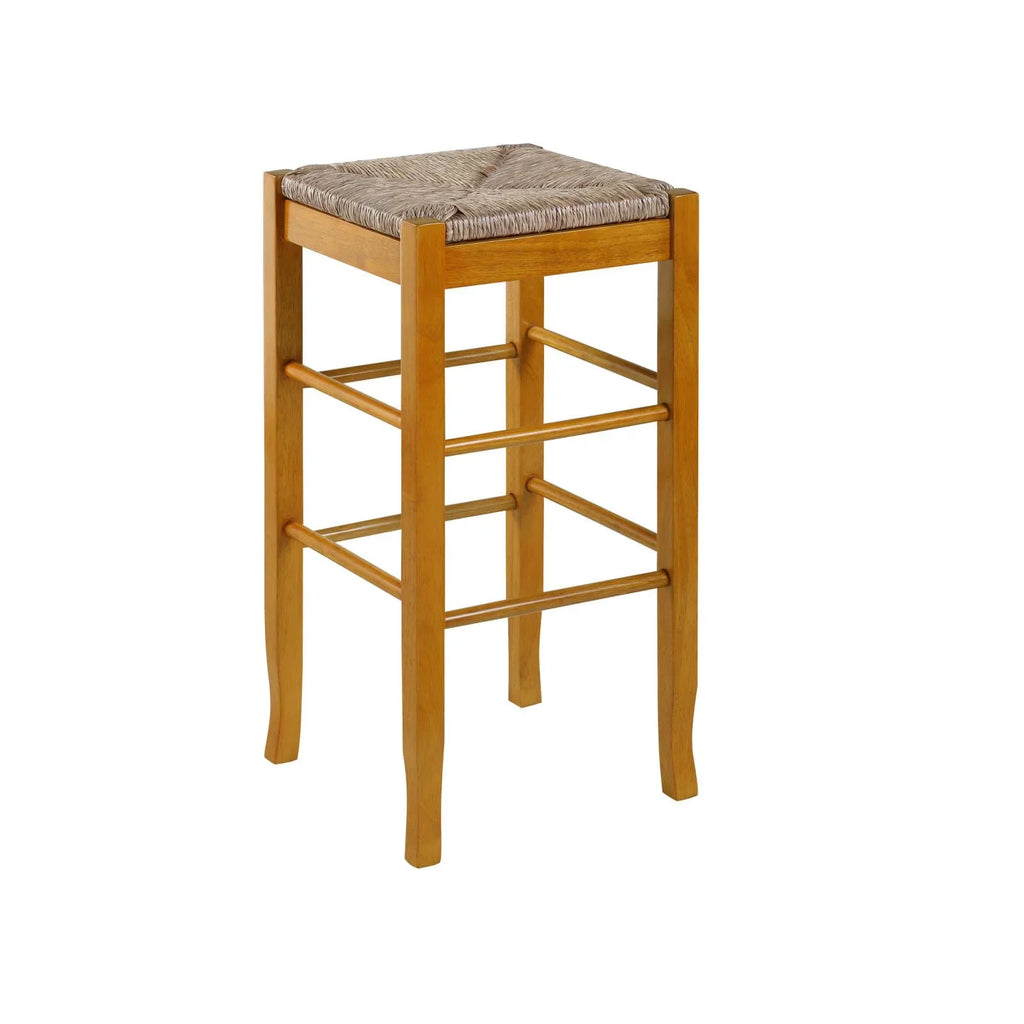 Boraam Square Rush Bar Stool - 29 In.