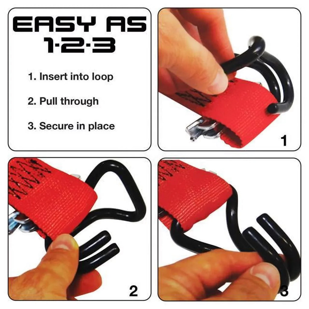 x for & Plus E-Strap Bonus 16 Trailers Snap-Loc Ratchet in. Pack with Trucks 2 System