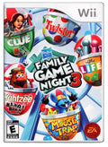 Nintendo - Night Wii 3 Family Game Pre-Owned