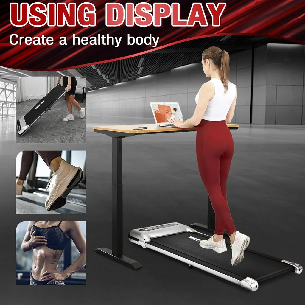 Yagud Walking Home for and Running Treadmill, Remote and Office, Pad Under Desk Machine Display with Control LED
