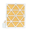 x 11 Actual by 6 7/8 19-1/2 Air Pleated MERV of Filters Pack x dimension: Glasfloss. 20x22x1 21-7/8