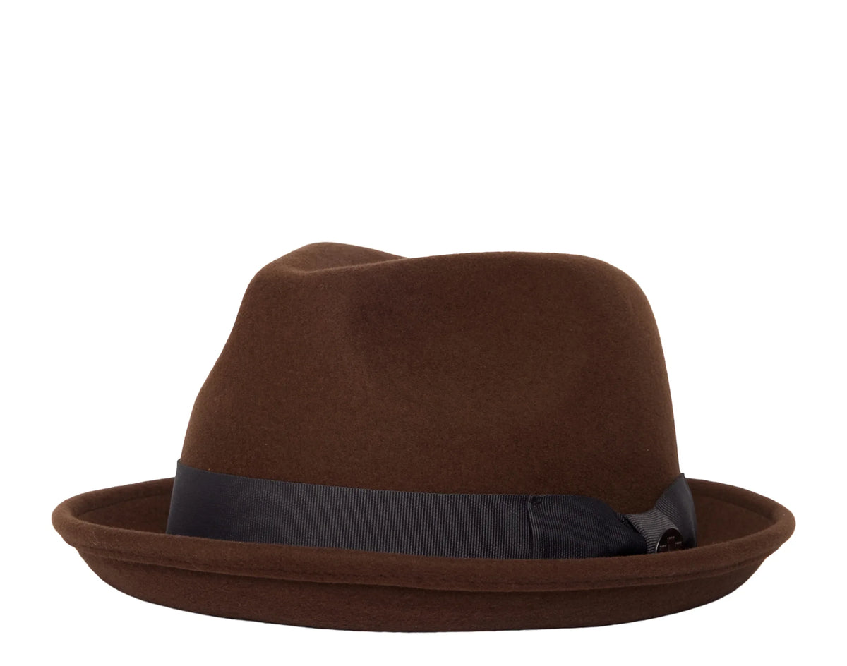 Goorin Brosgoorin Bros Charlestowne Fedora Hatbrownm