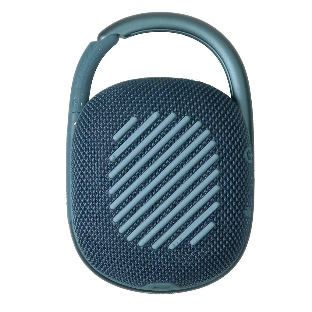Jbl Clip 4 Portable Bluetooth Waterproof Speaker (Blue) With Jbl T110 In Ear Headphones
