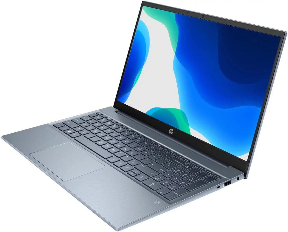 16GB PCIe Intel Home, 11 HP Restored Keyboard, HD RAM, 12th Backlit SSD, 15.6" 512GB i7-1255U, Blue DDR4 Core Laptop, Full Gen Windows Pavilion 6, (Refurbished) Bluetooth, Wi-Fi Touchscreen, HDMI,