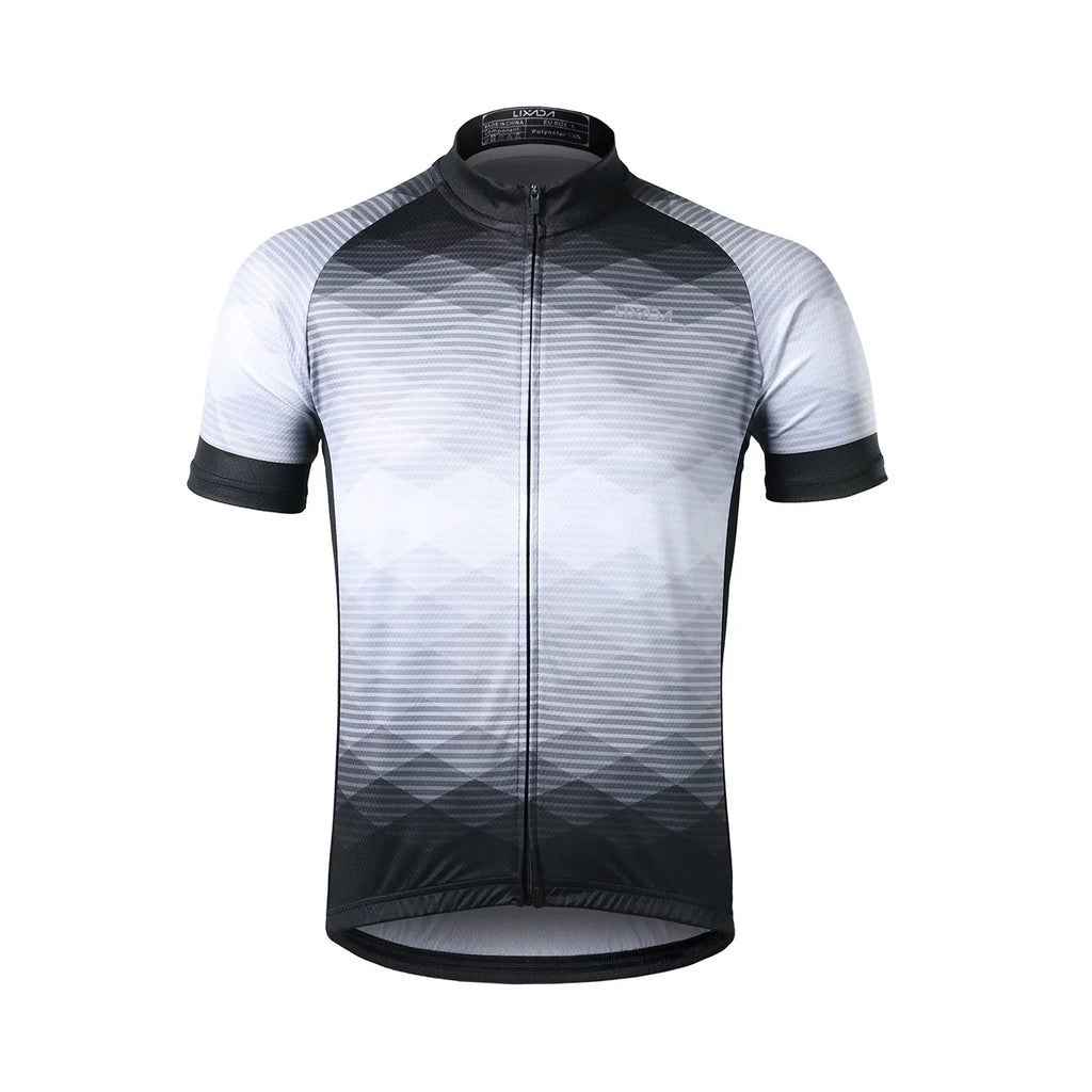 Sleeve Jersey Lixada Men Cycling Suit MTB and Breathable apparel Bike Bicycle Shirt Short Padded Shorts