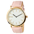 Arvo - Leather - Sawyer Watch Time White Gold Pink