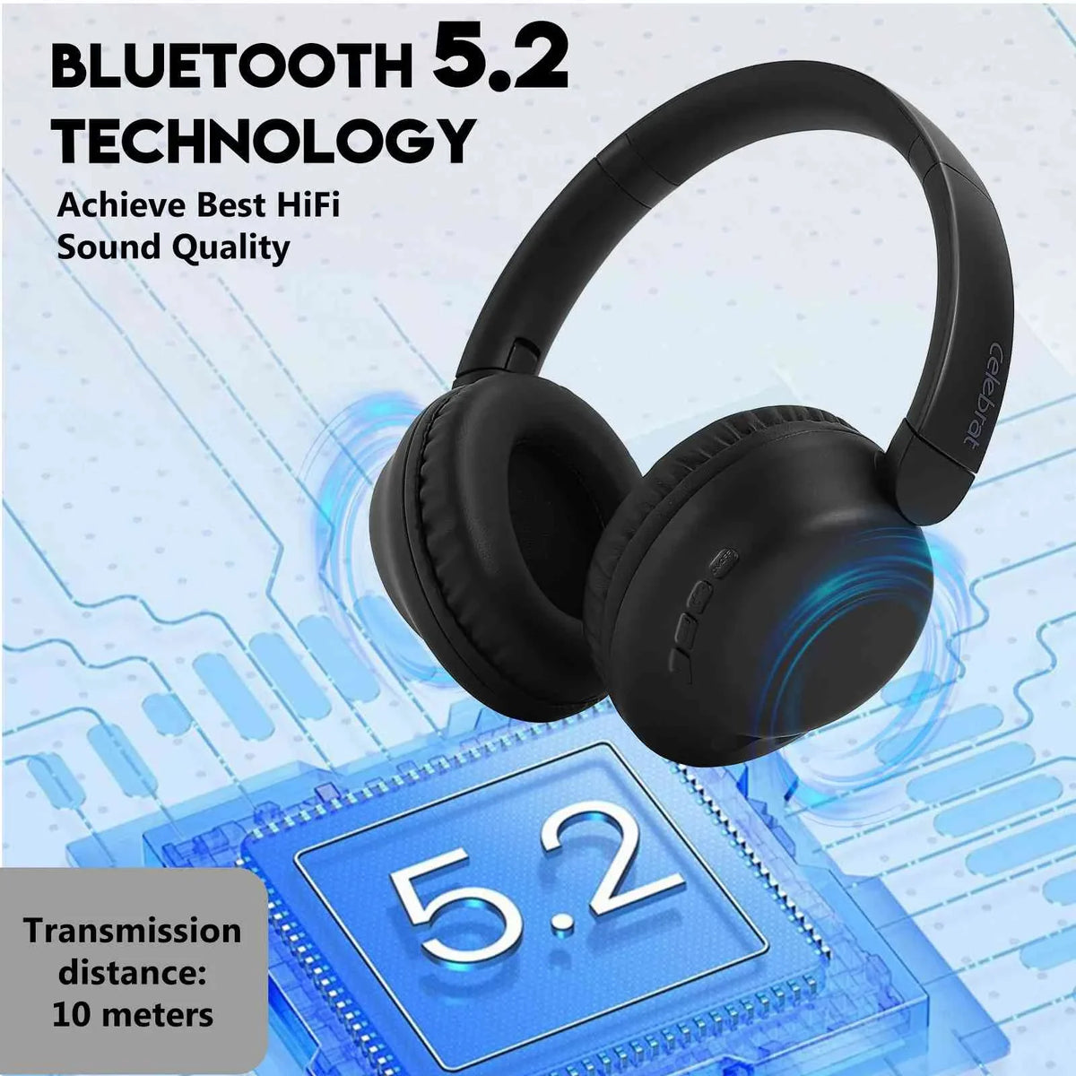 – Perfect Headphones classic Gear LTE Noise-Cancelling, II UrbanX Bluetooth 955 S3 For Overhead Wireless Black Comfort with