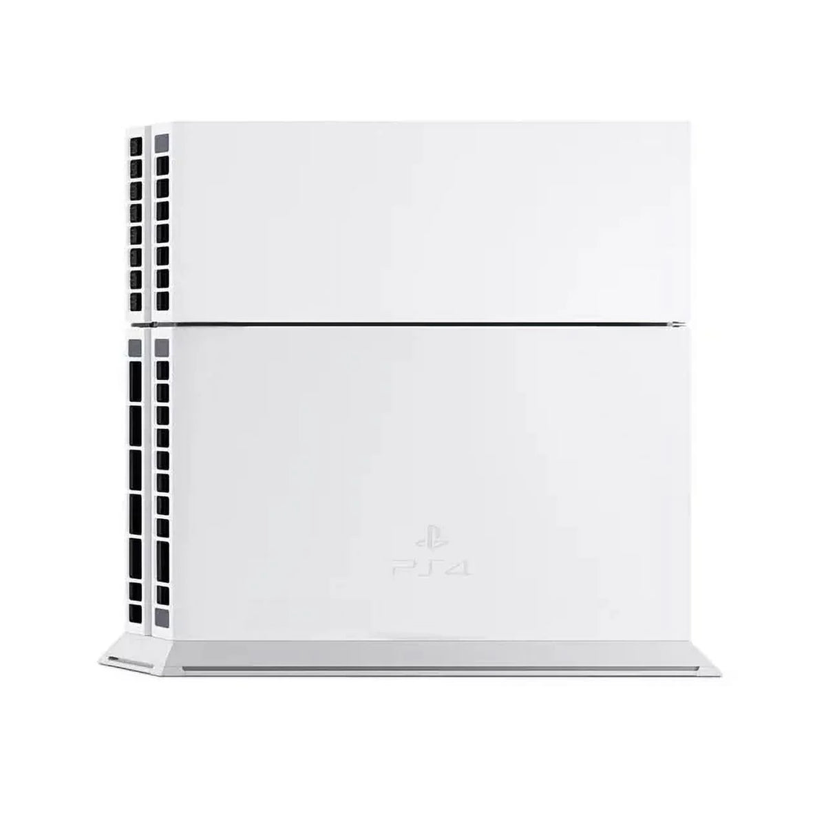 Sony Playstation 4 500Gb Gaming Console White Headset 2 Controller With Bolt Axtion Cleaning Kit Bundle Like New