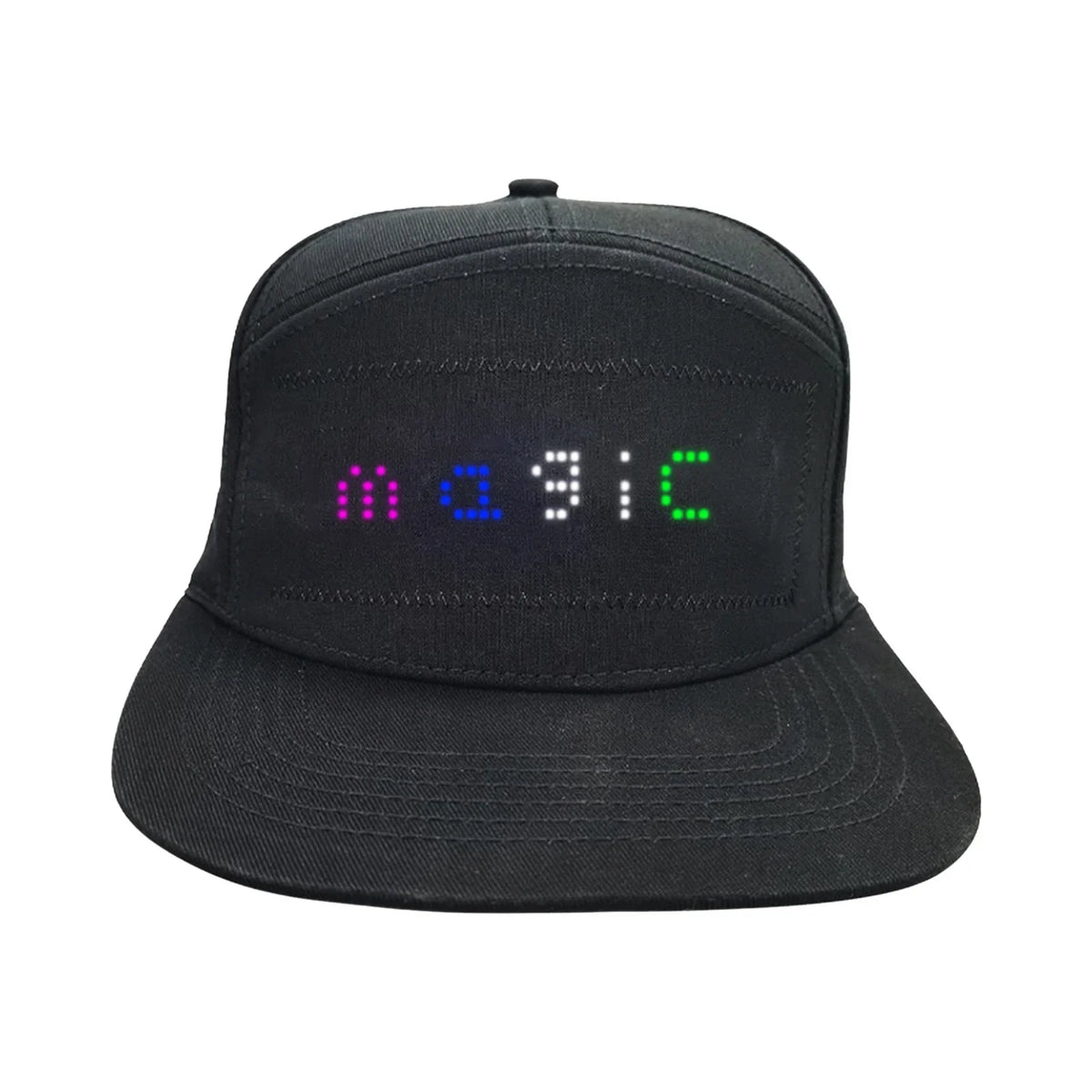 Hats Women's Hats Luminous Camping Ever Sunshade Hat Beach Hats Hat Editing Women Fedora Advertising Summer Women Ponytail Cowboy Hat Hat Tongue Happily Beach Bluetooth Color Display for after